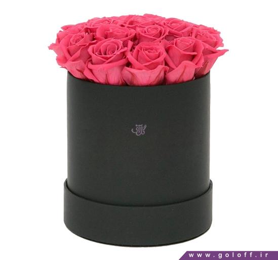 فروش گل اینترنتی - جعبه گل ولنتاین آدامز - Adams | گل آف